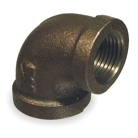 5P450 - 90 Degree Reducing Elbow 90 Degree Reducing Elbow, 1-1/4" x 3/4" Pipe, FNPT, Malleable Iron