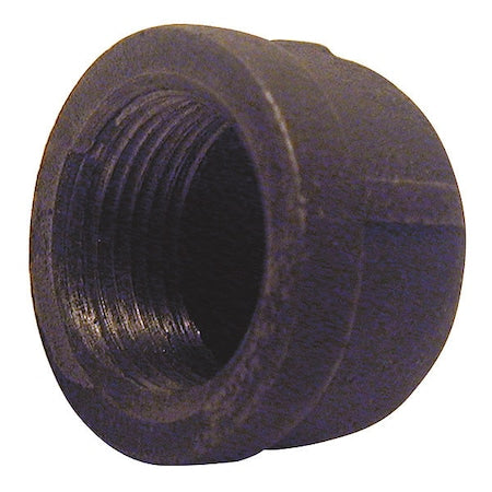 5P538 - Cap Cap, 1-1/2" Pipe, FNPT, Malleable Iron, 150