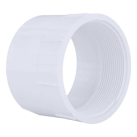 06396 - PVC Female Adapter, FNPT X Hub, 4 in Pipe Size