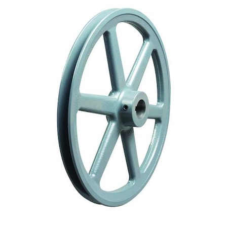 Tb Woods AK841 - 1 in Fixed Bore 1 Groove V-Belt Pulley 8.25 in OD