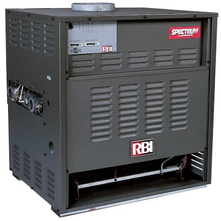 Rbi 33SW0350N0E1A0GA9061G1J2 - Cmmrcial Gas Fired Wtr Heater,NG,5" dia