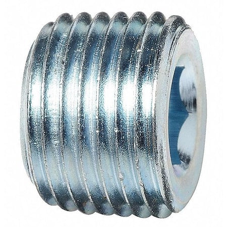 5RLG0 - Socket Pipe Plug,Carbon Steel,MNPT,PK10