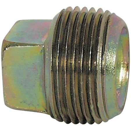 5RLF3 - Square Pipe Plug,Carbon Steel,MNPT,PK10