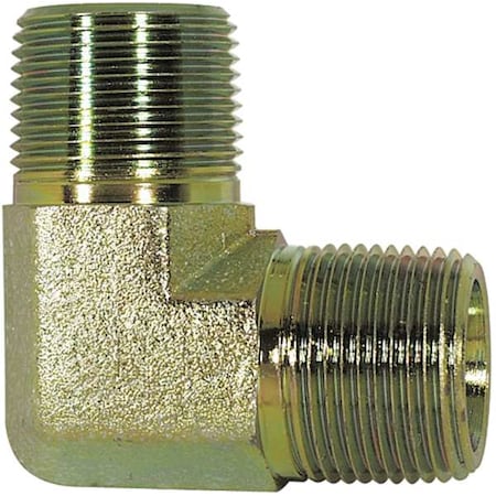 N/A 5RLG4 - Carbon Steel,90 Elbow,3/8"NPTx3/8"NPT,5 PK