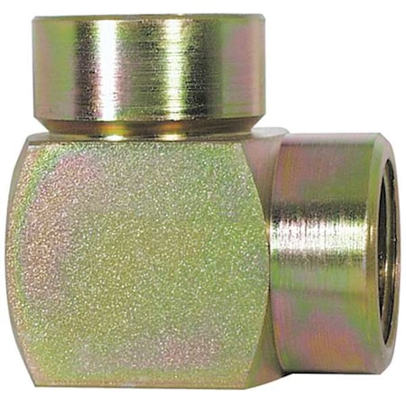 N/A 5RLJ1 - Carbon Steel,90 Elbow,3/8"NPTx3/8"NPT,5 PK