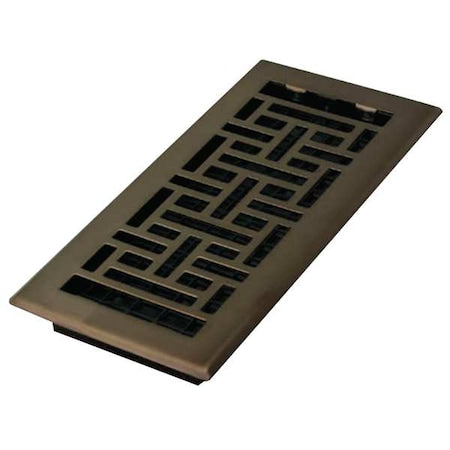Decor Grates AJH410-RB - Floor Register 5.5 X 11.5, Rubbed Bronze, Plated Steel