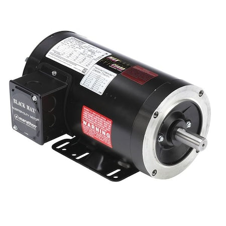Leeson 145THTR5376 - Vector Motor,4.5 lb-ft,1 HP,230/460 V