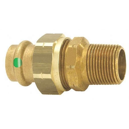 Viega 79745 - Strt,Bronze,Press-fit11/4",MNPT11/4"