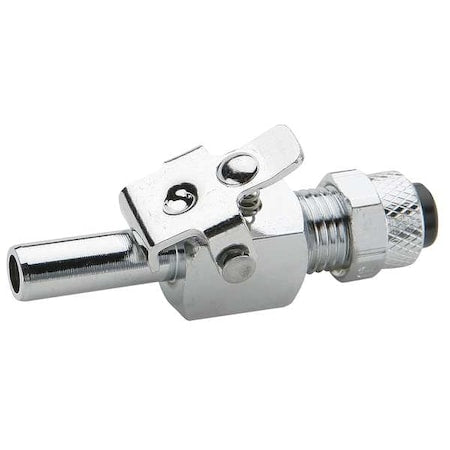 Parker 393P-4-4 - 1/4" Compression Brass Through Type Coupler 5 PK