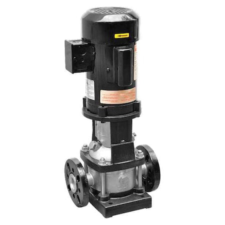 Dayton 5UWK1 - Booster Pump, 1/2 hp, 120/208 to 240 V AC, 1 Phase, 1-1/4 in Flanged Inlet Size, 2 Stage