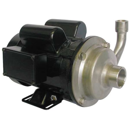 Dayton 5WXT2 - Cntrfug Pmp,316 SStl,1 P,3/4in,3/4hp,58gpm