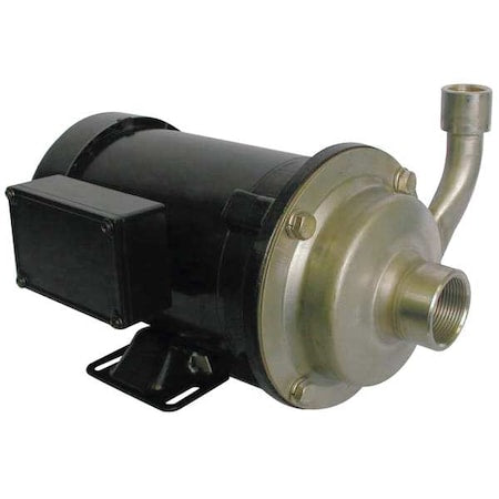 Dayton 5WXT3 - Cntrfug Pmp,316 SStl,3 P,3/4in,3/4hp,58gpm