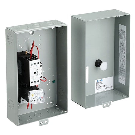 Eaton ECX09H1BAA-R63/D - Nonreversing IEC Magnetic Motor Starter, 1 NEMA Rating, 240 V AC, 3 Poles, 1 NO/1 NC