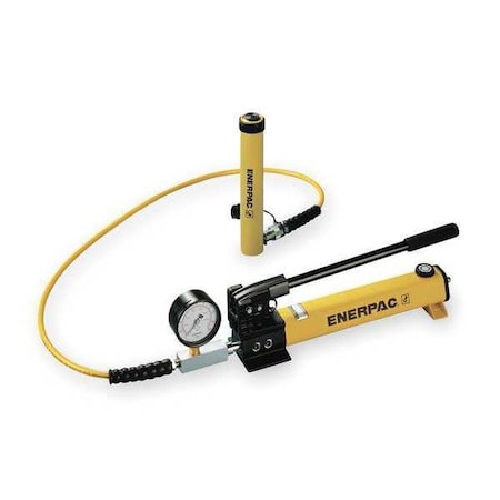 Enerpac SCR106H - SCR106 H, 10 Ton, 6.13 in Stroke, Hydraulic Cylinder and Hand Pump Set
