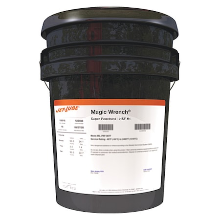 Jet-Lube 39535 - Super Penetrant, Synthetic, 5 Gal., NSF H-1
