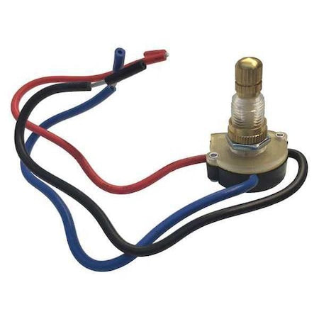Gardner Bender GSW-62 - Rotary Switch, Brass, SPTT, 6 A, 125 VAC