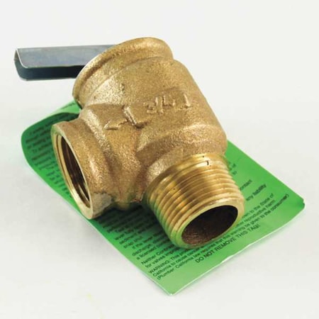 Apollo Valves 10-407-05 - Water Relief Valve,3/4",30psig,535000 Btu