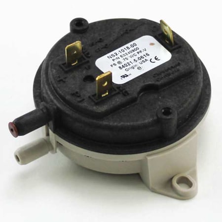 Teledyne Laars RE0240900 - Pressure Switch,SPDT,0.75" WC