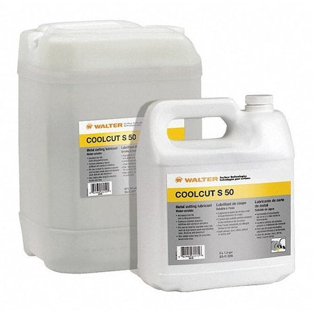 Walter 53C027 - Cutting Fluid, COOLCUT S-50, 5.2 gal, Pail