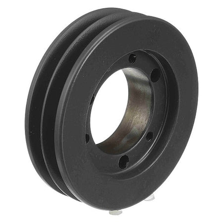 Powerdrive 33V335SH - VBelt Pulley,1/2"-1-15/16"Bushed,5"OD