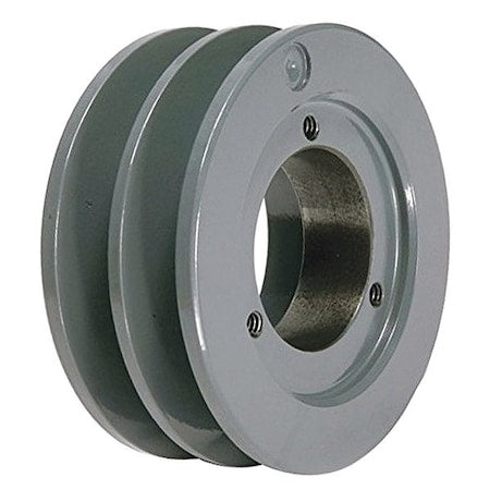Powerdrive 2BK67H - V-Belt Pulley,1/2"- 1-1/2"Bushed,6.45"OD