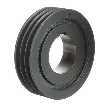 Powerdrive 3B36SH - V-Belt Pulley,1/2"-1-5/8"Bushed,3.75"OD