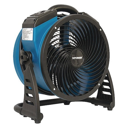 Xpower P-26AR - XPOWER P-26 AR 4 Speed 13" Ventilation Commercial Fan, Blower, Fan with Built-in Power Outlets