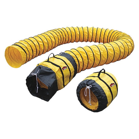 Xpower 16DH15 - Ventilation Duct Hose for X-41 ATR & X-42 ATR, 16 in ID x 15 ft L, Polyester