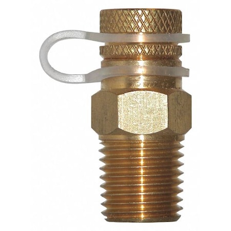 Winters STP001 - Pressure Test Plug, Brass, 1/4 in NPT