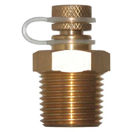 Winters STP002 - Pressure Test Plug, Brass, 1/2 in NPT