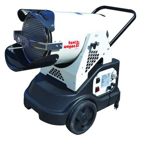 Heat Wagon HRF115 - Portable Oil and Kerosene Torpedo Heater, 115,000 Btu H, #1 Diesel, #2 Diesel, 2,875 sq ft Heat Area