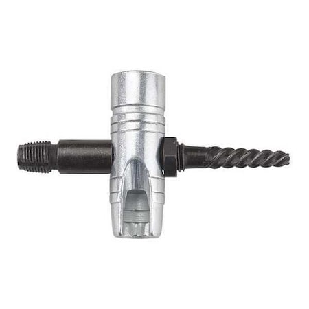 Westward 52NZ91 - Grease Zerk Extractr, Threaded, 3-27/64"L