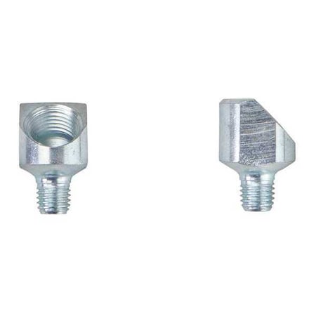 Westward 52NZ92 - Grease Elbow Adaptor,Stl,3/4" L,PK5
