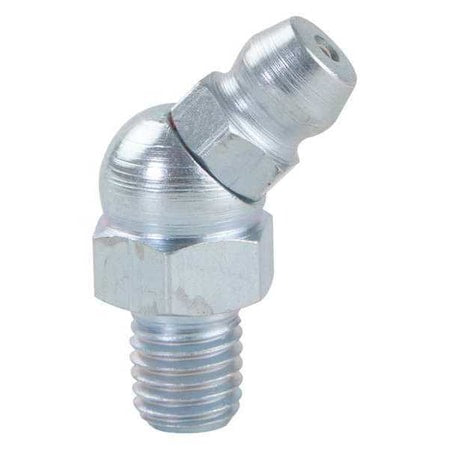 Westward 52NZ62 - Grease Fitting,45 Deg.,Stl,15/16" L,PK10