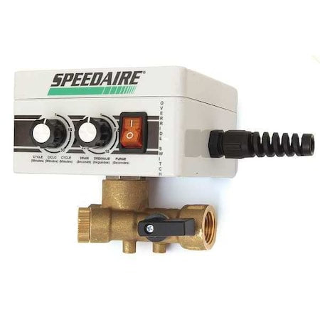 Speedaire 8505-5-110 - Auto Drain Valve,Drain Size 1/2",4.0 gpm