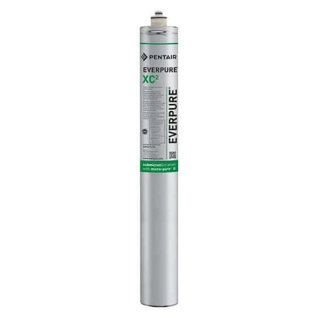 Pentair Everpure EV961310-75 - Quick Connect Filter, 1.7 gpm, 0.5 Micron, 3-1/4" O.D., 25 in H