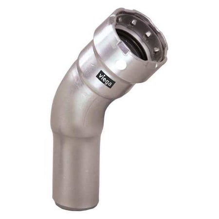 Viega 95080 - Viega Mega Press 45 street elbow, 1/2" x 1/2"