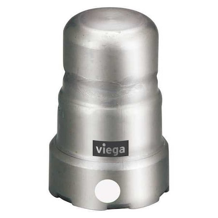 Viega 95390 - Cap, Stainless Steel, Press-fit 1/2 in