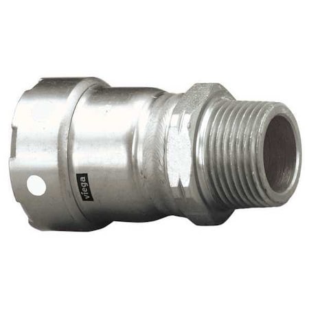 Viega 95240 - Strt, SS, Press-fit 3/4 in, MNPT 3/4 in