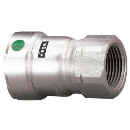 Viega 90265 - Strt, SS, Press-fit 3/4 in, FNPT 3/4 in