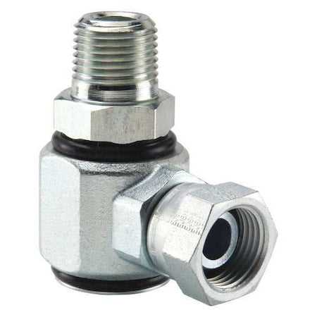 Parker S2107-8-8 - Hydraulic Swivel Fitting,90 deg. Elbow