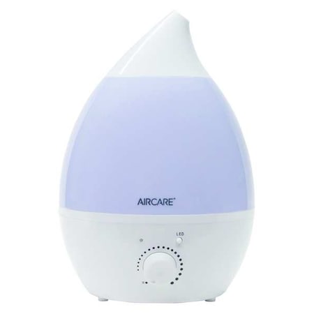 Aircare AUV20AWHT - Portable Humidifier, Portable, 1 gal, 750 sq. ft., Portable, White