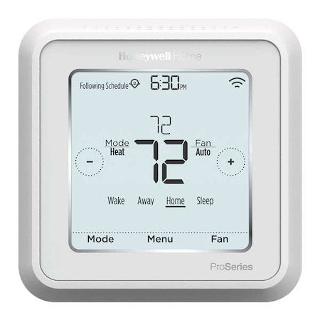 Honeywell Home TH6320WF2003/U - Wi Fi Thermostat, 7, 5-2, 5-1-1 Programs, 3 H, 2 C, Wall Mount, Hardwired, 20/30 VAC