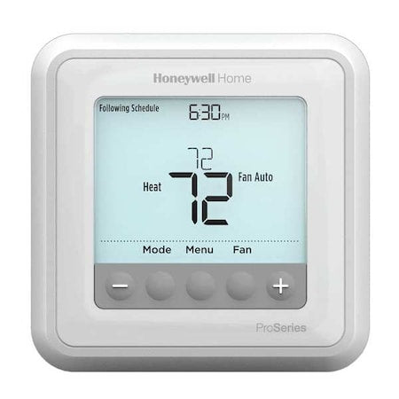 Honeywell Home TH6320U2008/U - Programmable Thermostat, 7, 5-2, 5-1-1 Programs, 3 H, 2 C, Wall Mount, Hardwired/Battery, 20/30 VAC
