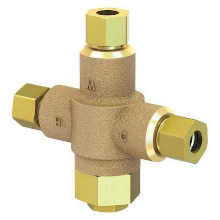 Acorn Controls ST70-38 - Tempering Valve,Brass,125 psi Pressure
