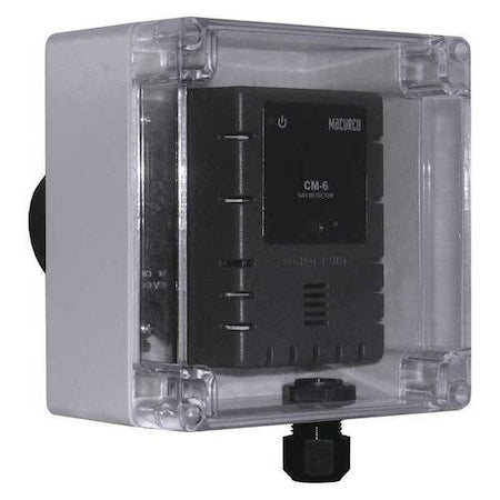 Macurco DMK-1 - Gas Detector Duct Mount,6" H,3" L