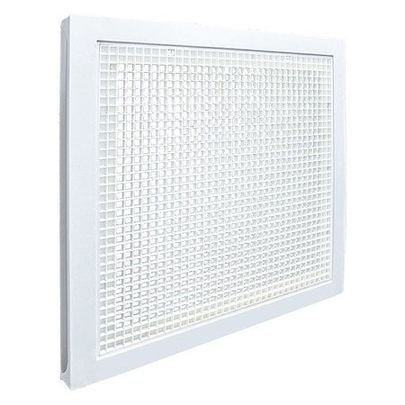 American Louver STR-ERFG-W - Return Air Grille 23 3/4 in X 23 3/4 in, Matte, Plastic