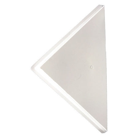 American Louver STR-ADC-W - Corner Air Diverter, Triangle, Plastic