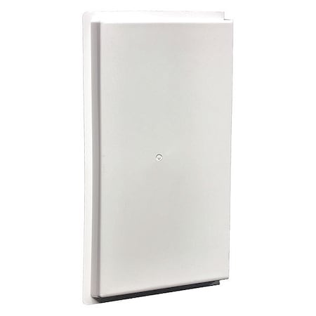 American Louver STR-ADS-W - Side Air Diverter, Rectangular, Plastic