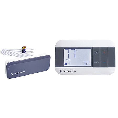 Friedrich WRT2 - Wireless Thermostat, White, 6-1/4 in W